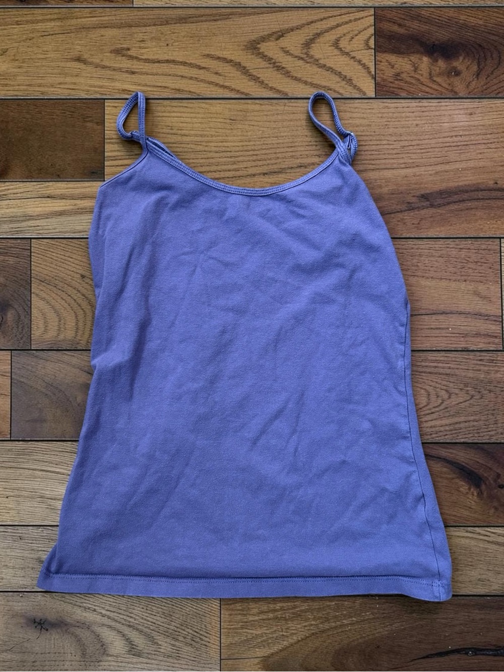 Sonoma Women’s Purple Basic Adjustable Strap Cami Tank Top
